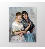 Arty Tablo Two Venetian Women Tablo (Karışık)