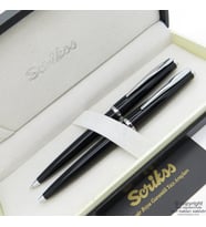 Scrikss 33 Siyah Tükenmez Kalem + Versatil Kalem Set  Scrikss Kalem  İsme Özel Kalem  Hediyelik Kalem