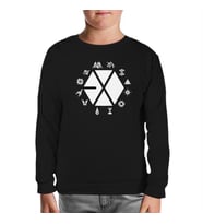 EXO - Exo Land Siyah Çocuk Sweatshirt