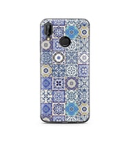 Seramik Tasarımlı Süper Şeffaf Silikon Telefon Kılıfı Huawei P20 Lite  