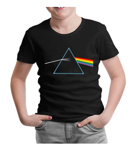 Pink Floyd - Dark Side of the Moon Siyah Çocuk Tshirt