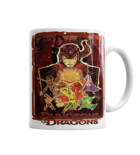 Dungeons Dragons Caverna Do Dragao Kupa Bardak Porselen