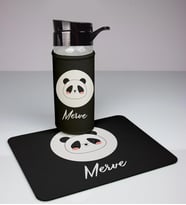 Kişiye Özel Tasarım Cam Matara Ve Mousepad Ofis Seti 94395