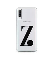 Samsung A70 Harf Tasarımlı Telefon Kılıfı Z-Harfi 