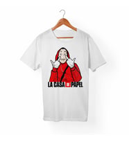 La Casa De Papel Tişört (Beyaz)