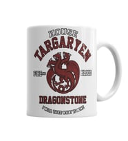 Game Of Thrones House Targaryen Kupa Bardak Porselen