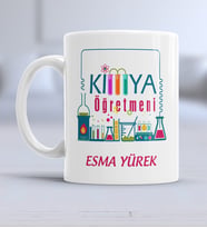 Kimya Öğretmeni Kupa Bardak