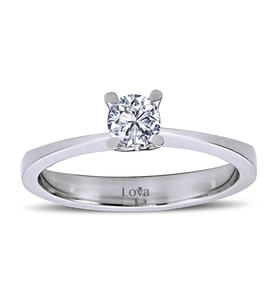 Lova F Renk 0,40 Karat Pırlanta Tektaş Yüzük - 1030055