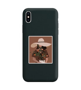 Siyah Lansman Telefon Kılıfı Iphone Xs Max