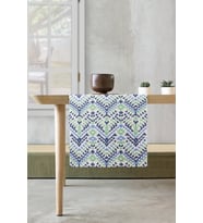 Runner 40X140 cm Rn27 Ethnic Mavi