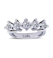 Lova G Renk 1,44 Karat Pırlanta Beştaş Yüzük - 1020183