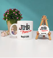 Şehir Plancısı Kupa Bardak ve Ahşap Anahtarlık Seti