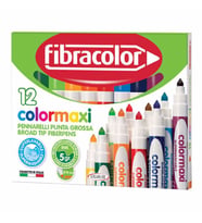 Fibracolor Colormaxi Keçeli Kalem 12 Renk