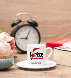 Türkçe Öğretmeni Türk Kahvesi Fincanı