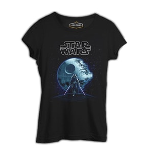 Star Wars - The Force Awakens 6 Siyah Bayan Tshirt