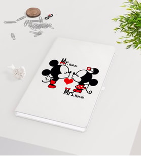 BK Gift Kişiye Özel Sevgililer Günü Beyaz Defter-93