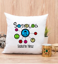 Sosyolog Yastık ve Gold Kupa Bardak