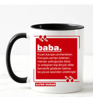 Baba Kupa Bardağı Siyah