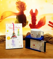 Küçük Prens Kokulu Kitap Ve Renki Kutulu Kupa Arkadaşa Hediye Seti