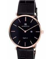 MOMENTUS CM124R-04BR Safir Camlı İnce Erkek KOL SAATİ