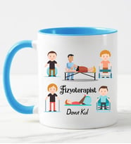 Fizyoterapist Kupa Bardağı Mavi