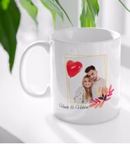 BK Gift Kişiye Özel İsimli Fotoğraflı Beyaz Kupa Bardak-29