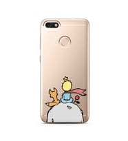 Küçük Prens Tasarım Süper Şeffaf Silikon Telefon Kılıfı Huawei P9 Lite 2017 Mini
