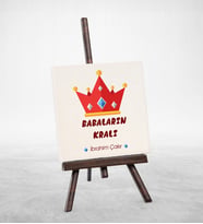 Babalar Günü Temalı  Şovaleli Doğal Taş 19684