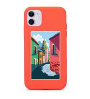 Turuncu Lansman Kılıf iPhone 11