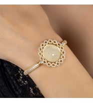 Else Silver Sonsuzluk Çerçeveli İsimli Gümüş Mira Bileklik