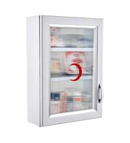 Ecza Dolabı İçi Dolu İlk Yardım İçerikli PVC 50x35x16 CM 159