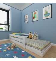 Vega Montessori Karyola ( 90X190 ) V1 Beyaz