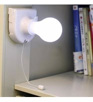Pratik Pilli Aç Kapa İpli Çek Yak Taşınabilir Led Ampül Lamba