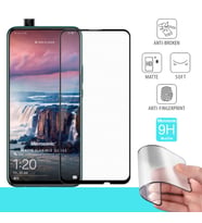 Microsonic Huawei Y9 Prime 2019 Seramik Matte Flexible Ekran Koruyucu Siyah