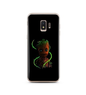 Baby Groot Tasarım Süper Şeffaf Silikon Telefon Kılıfı Samsung J2 Core