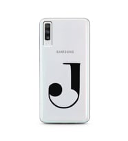 Samsung A70 Harf Tasarımlı Telefon Kılıfı J-Harfi 