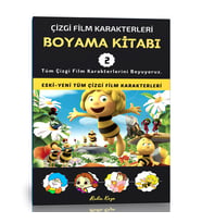 Çizgi Film Karakterleri Boyama Kitabı-2