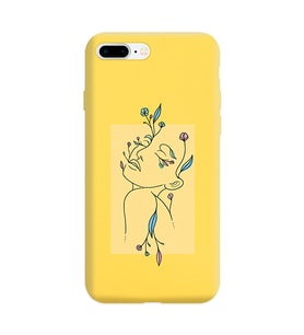 Sarı Lansman Telefon Kılıfı Iphone 8 Plus