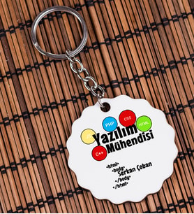 Yazılım Mühendisi Anahtarlık