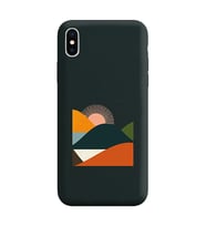 Siyah Lansman Telefon Kılıfı Iphone Xs Max