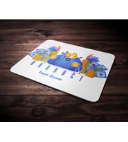 Kişiye Özel Bankacı Tasarımlı Mouse Pad (Renksiz)