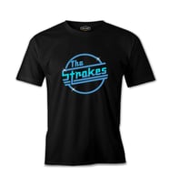 The Strokes - Logo Siyah Erkek Tshirt