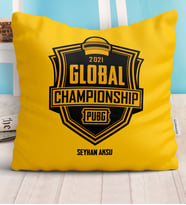 BK Gift Kişiye Özel PUBG Yastık - 3 (Beyaz)