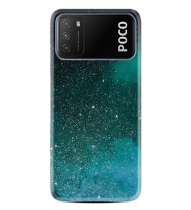 Kılıfland Xiaomi Poco M3 Kılıf Silikon Resimli Kapak Green Sky Stok 1080