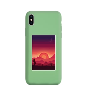 Yeşil Lansman Kılıf iPhone X