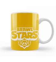 Brawl Stars  Logo Kupa Bardak Porselen