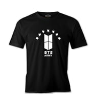 BTS -  Stars Siyah Erkek Tshirt