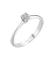 Sirius E Renk 0,15 Karat Pırlanta Tektaş Yüzük 0717R0008