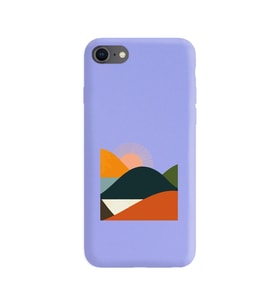 Mor Lansman Kılıf iPhone 8