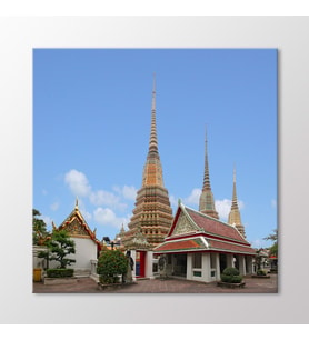 Arty Tablo Wat Pho Tapınağı, Bangkok Tablo (Karışık)